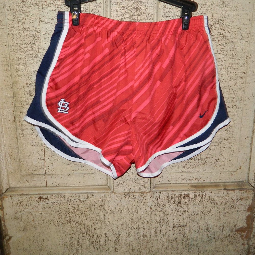 Nike MLB St. Louis Cardinals Womens Tempo Shorts Size Large (K-40)